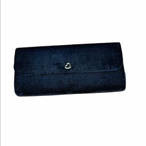Victoria’s Secret Vintage Black Velvet Clutch